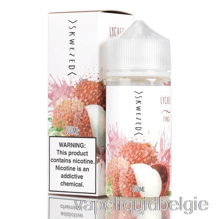 Vape België Lychee - Geskwezeerde E-vloeistof - 100ml 0mg